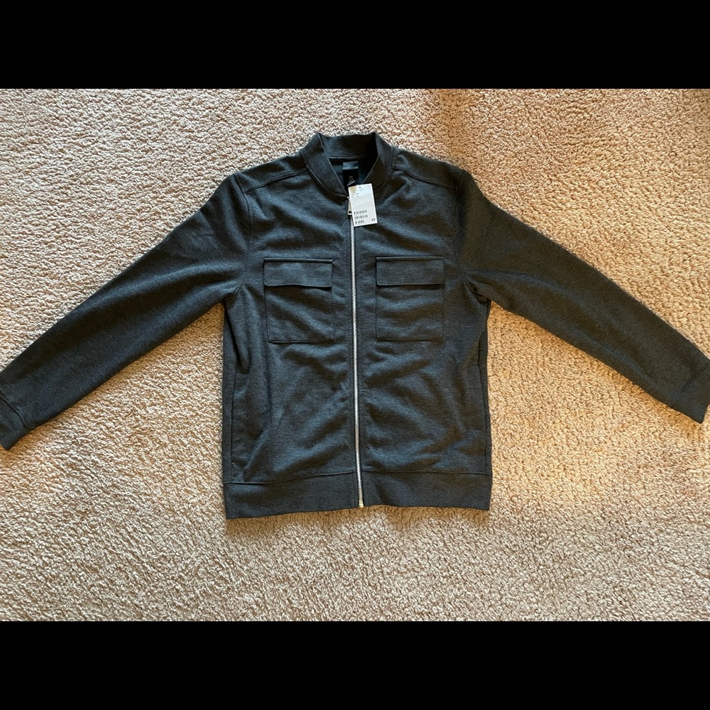 H&M Jersey Bomber Jacket